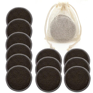 BioPads reusable bamboo makeup remover pads with mesh wash bag